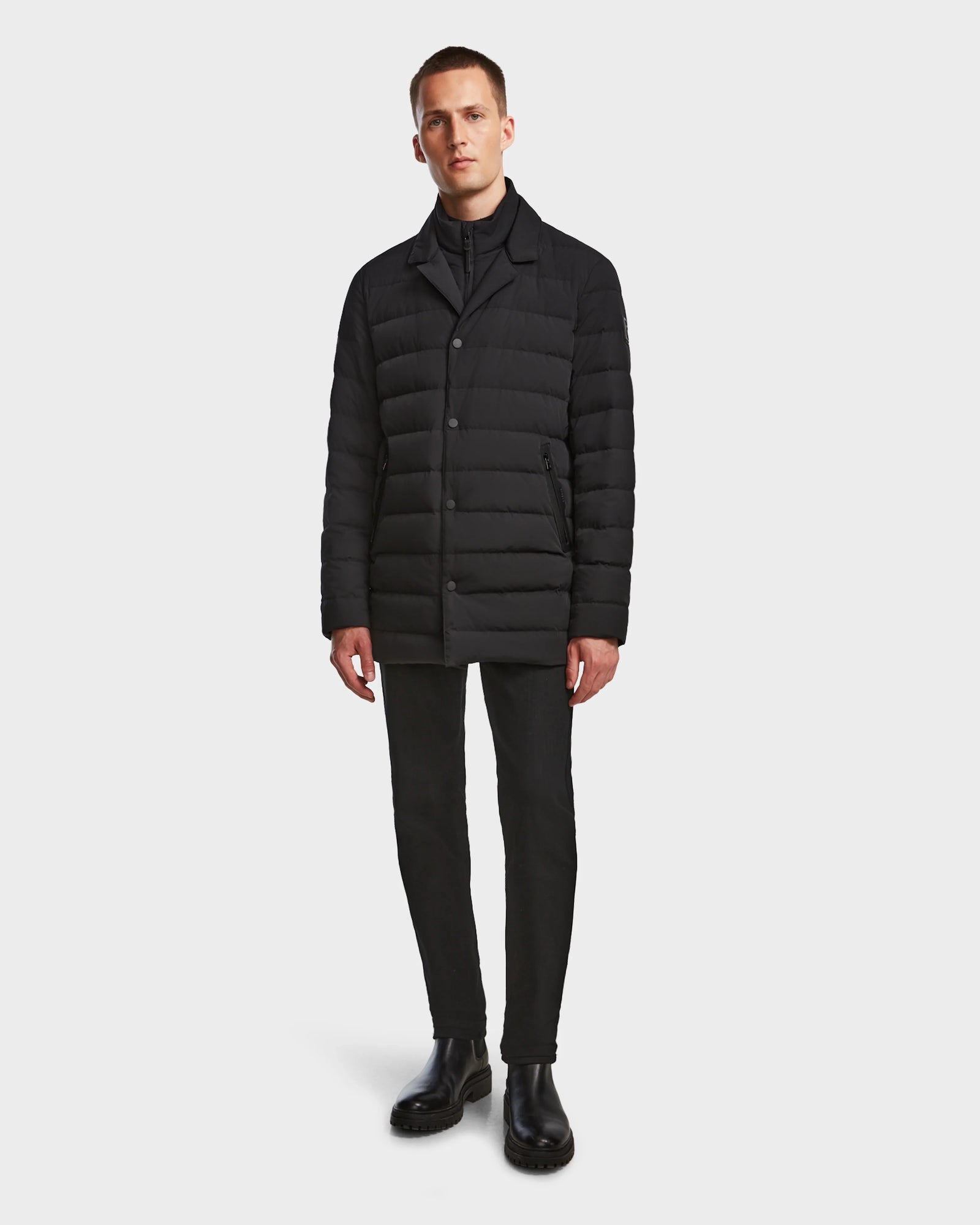 Men | EBBE Lightweight Down Jacket | Black