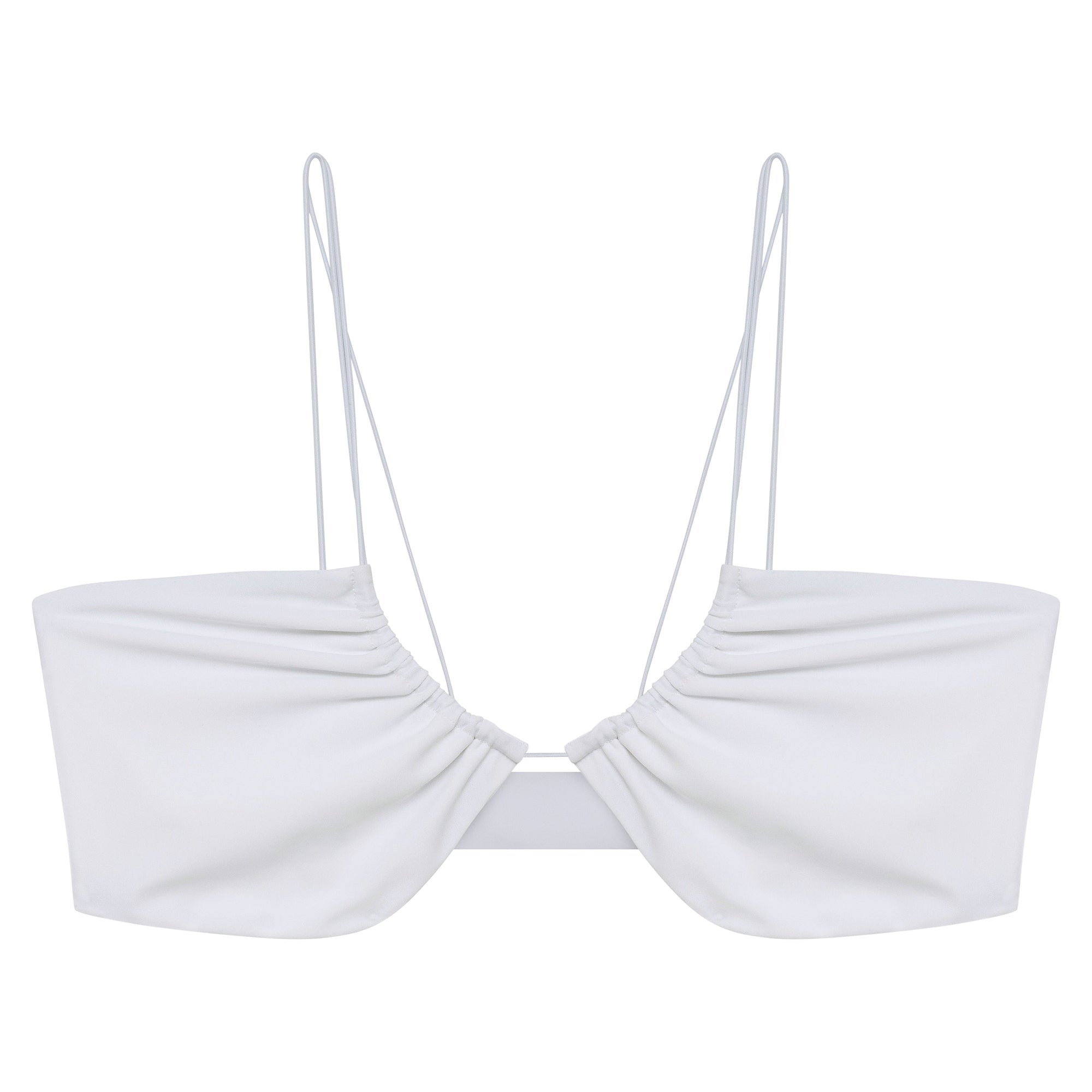 Micro Kora Top | White Matte