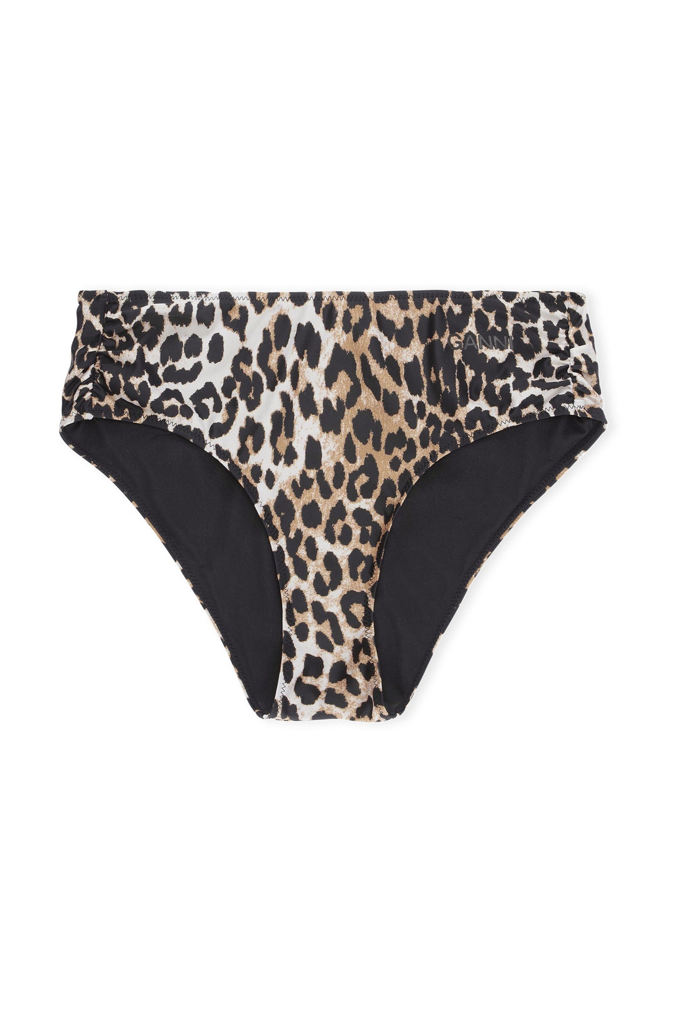 Mid Rise Bikini Bottom | Leopard