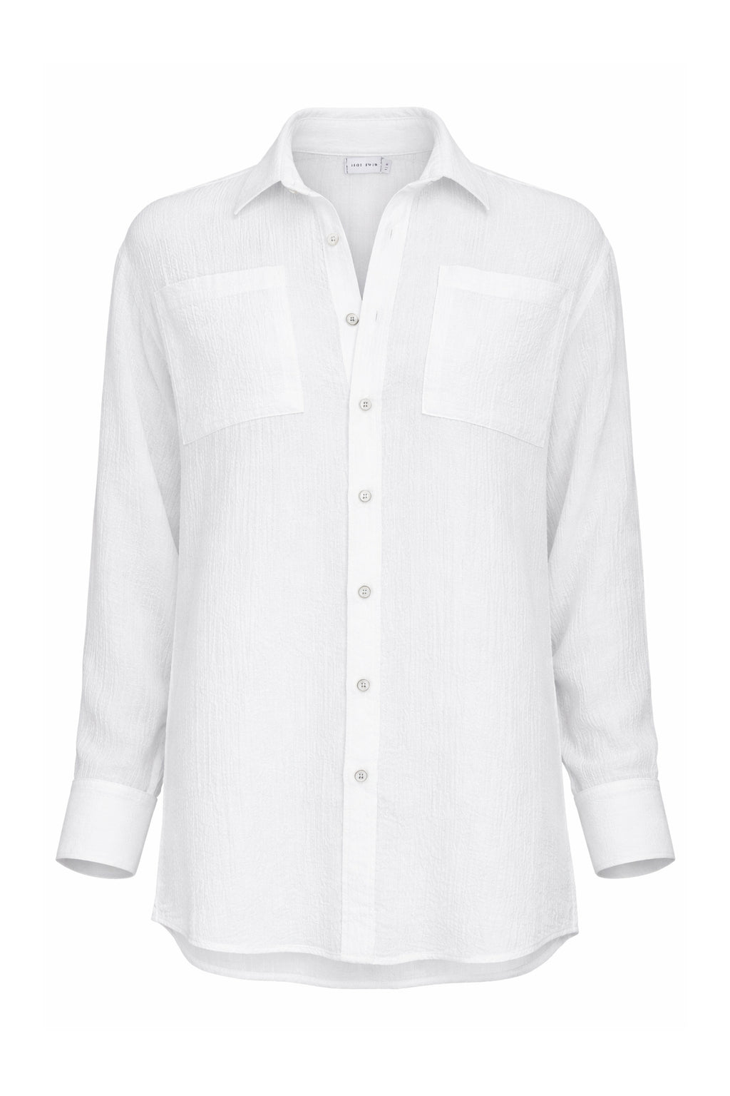 Mika Top | White Crepe