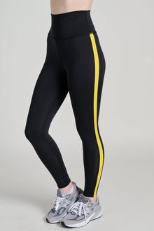 Soul by SoulCycle | Milestone Racing Stripe Leggings | Black