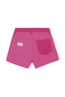 Mini Denim Shorts | Phlox Pink