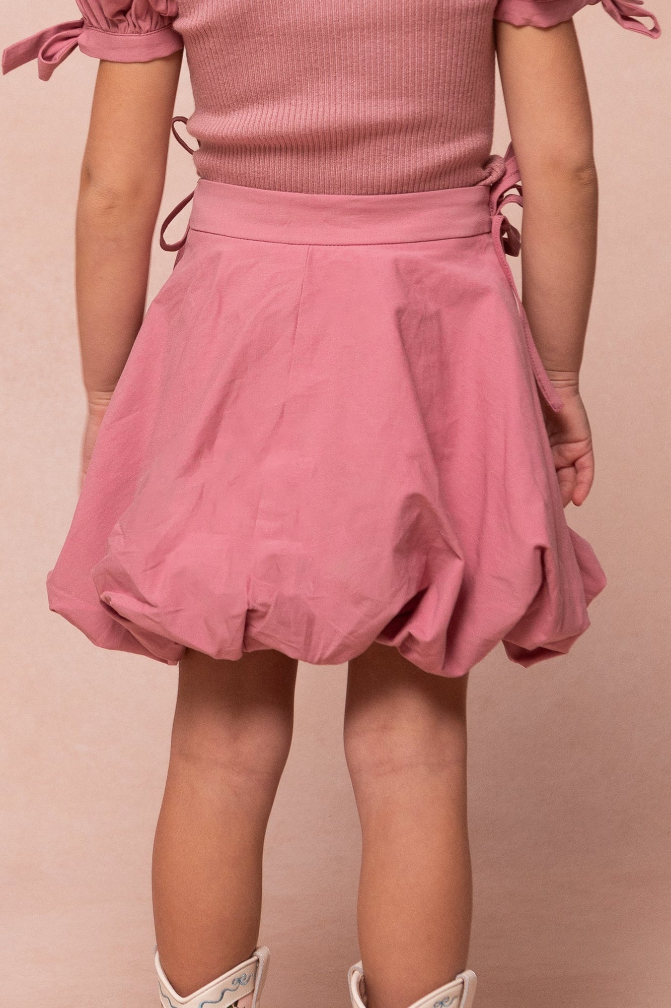 Girls | Mini Clo Bubble Skirt | Mauve