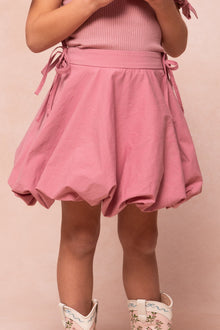 Girls | Mini Clo Bubble Skirt | Mauve