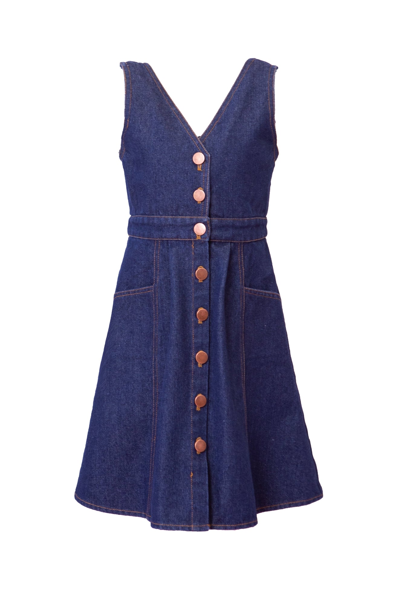 Girls | Mini Ember Dress | Blue