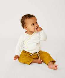 Kids Unisex | Crossbody Onesie | White/Yellow