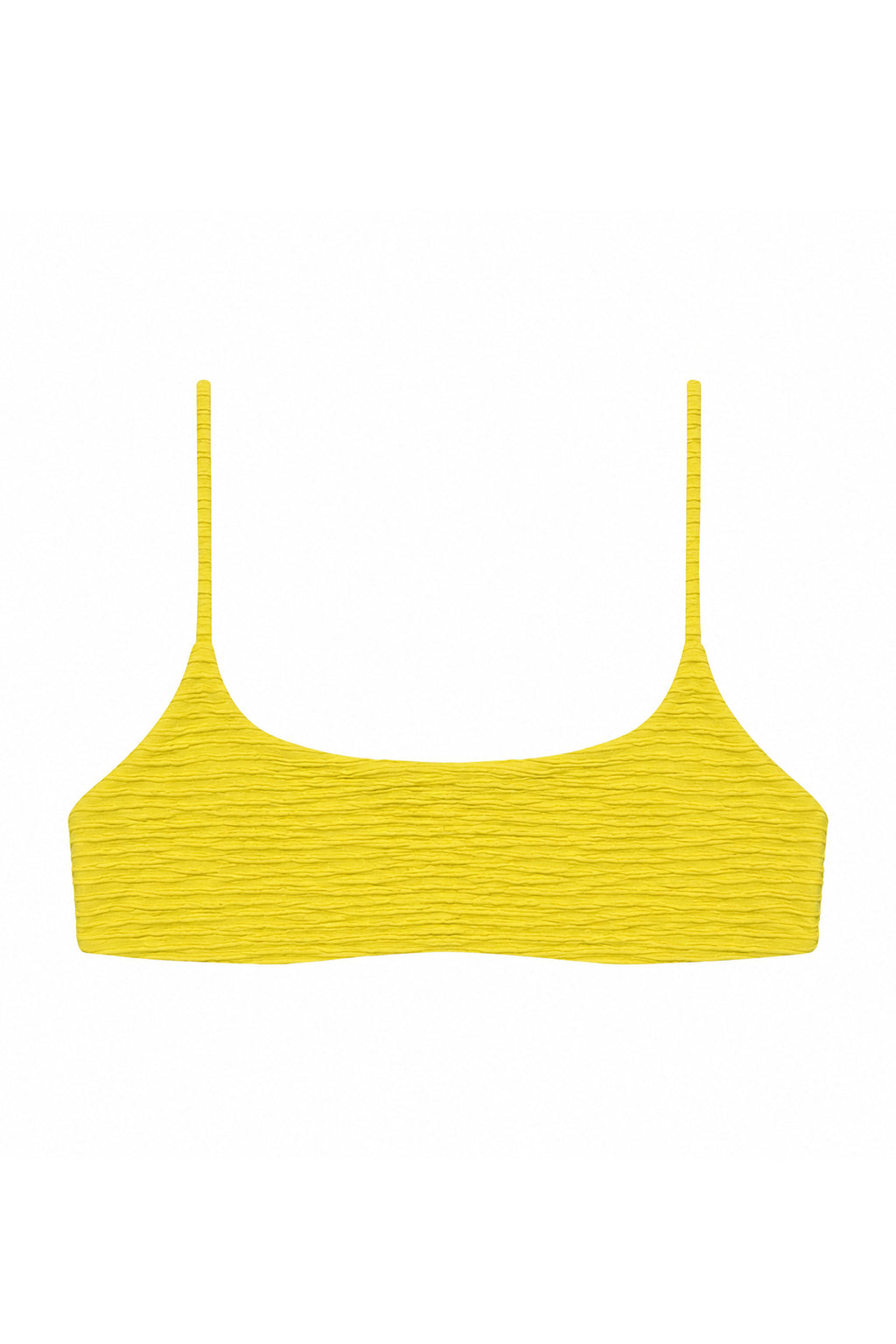 Muse Scoop Top | Citrine Jacquard