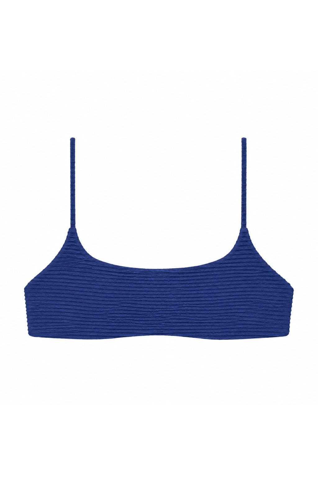 Muse Scoop Top | Ocean Jacquard