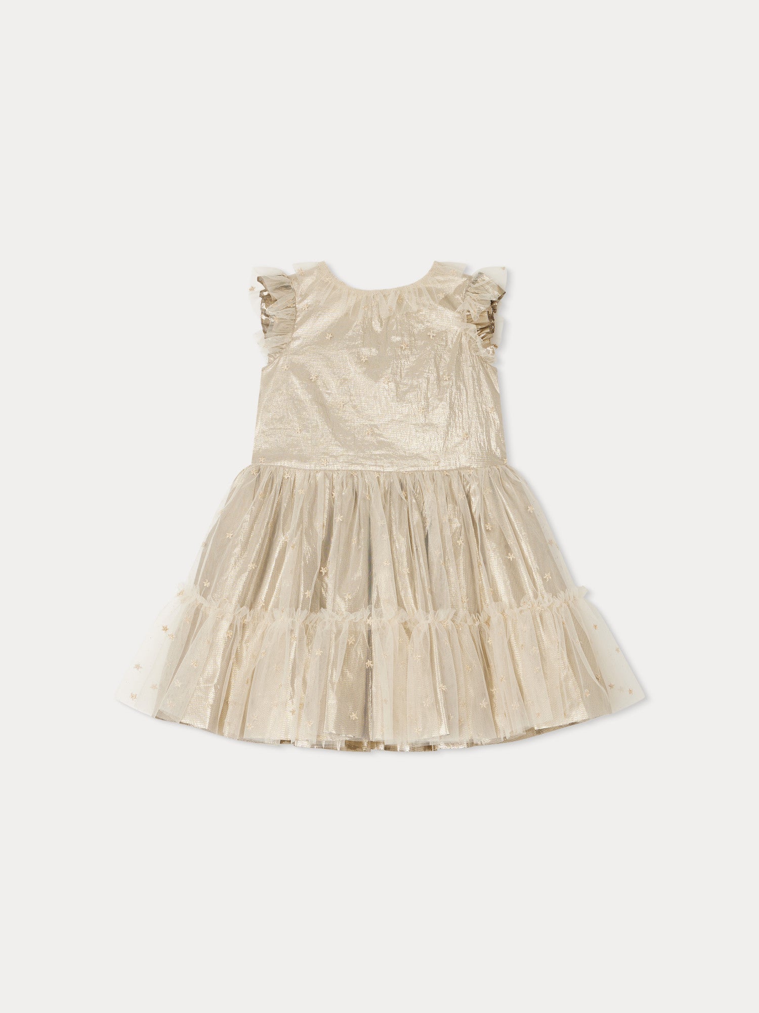 Girl | Bonheur Dress | Gold