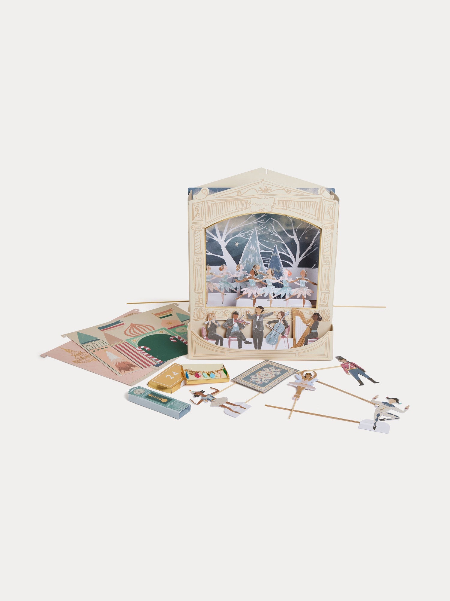 Unisex | Nutcracker Advent Calendar | White Milk
