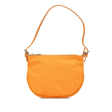 Fendi | Pre-Owned Zucchino Canvas Hobo | Orange