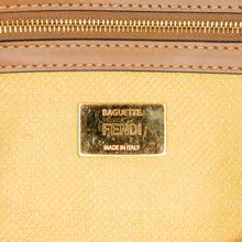 Fendi | Pre-Owned Zucca Embroidered Canvas Baguette Satchel | Yellow