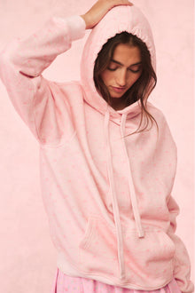 Nacova Floral Cotton Hoodie | Ibiza Sunset