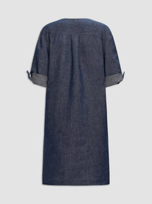 Nadege Tunic Dress | Indigo