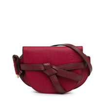 Loewe | Pre-Owned Mini Leather Gate Bag | Red
