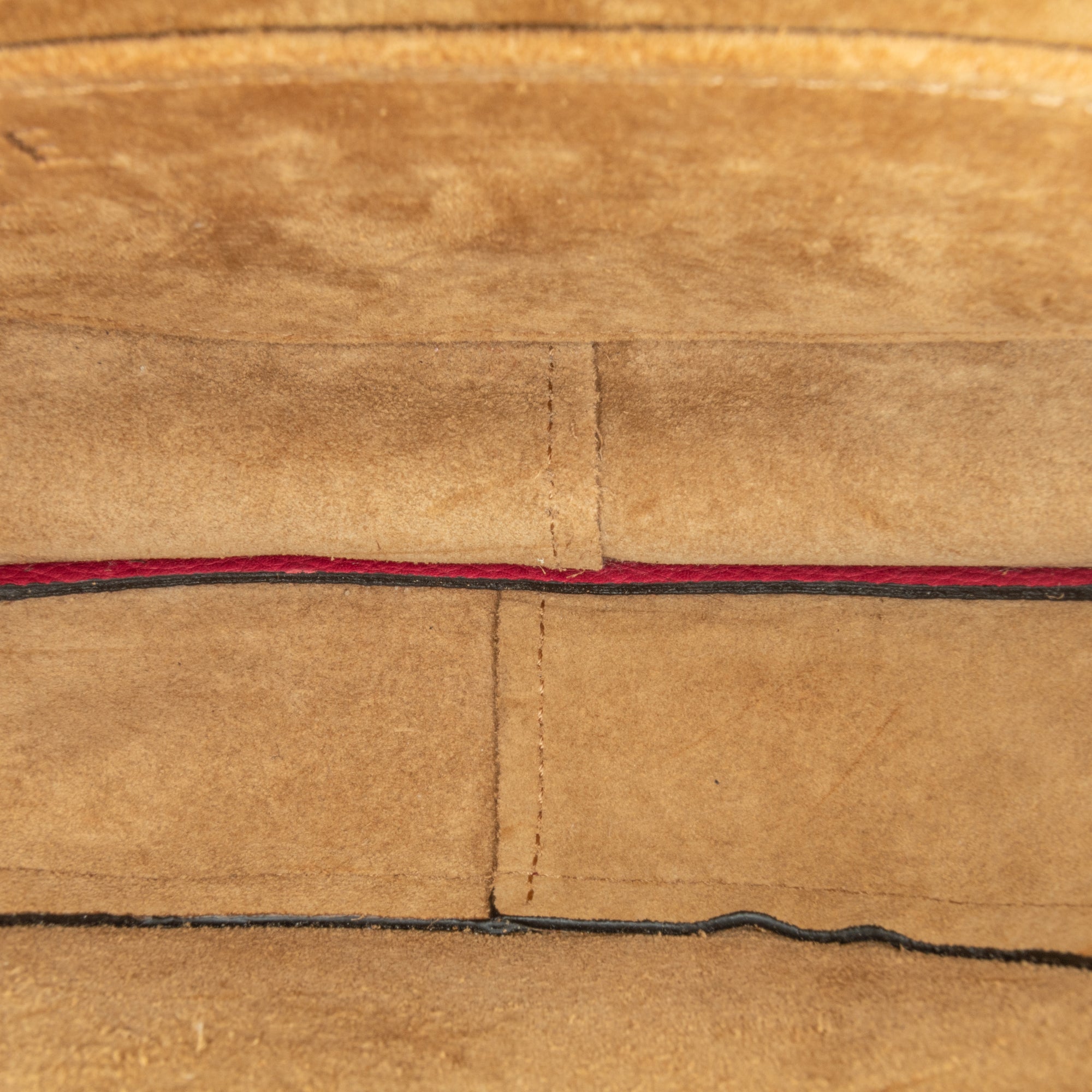 Loewe | Pre-Owned Mini Leather Gate Bag | Red