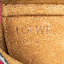 Loewe | Pre-Owned Mini Leather Gate Bag | Red