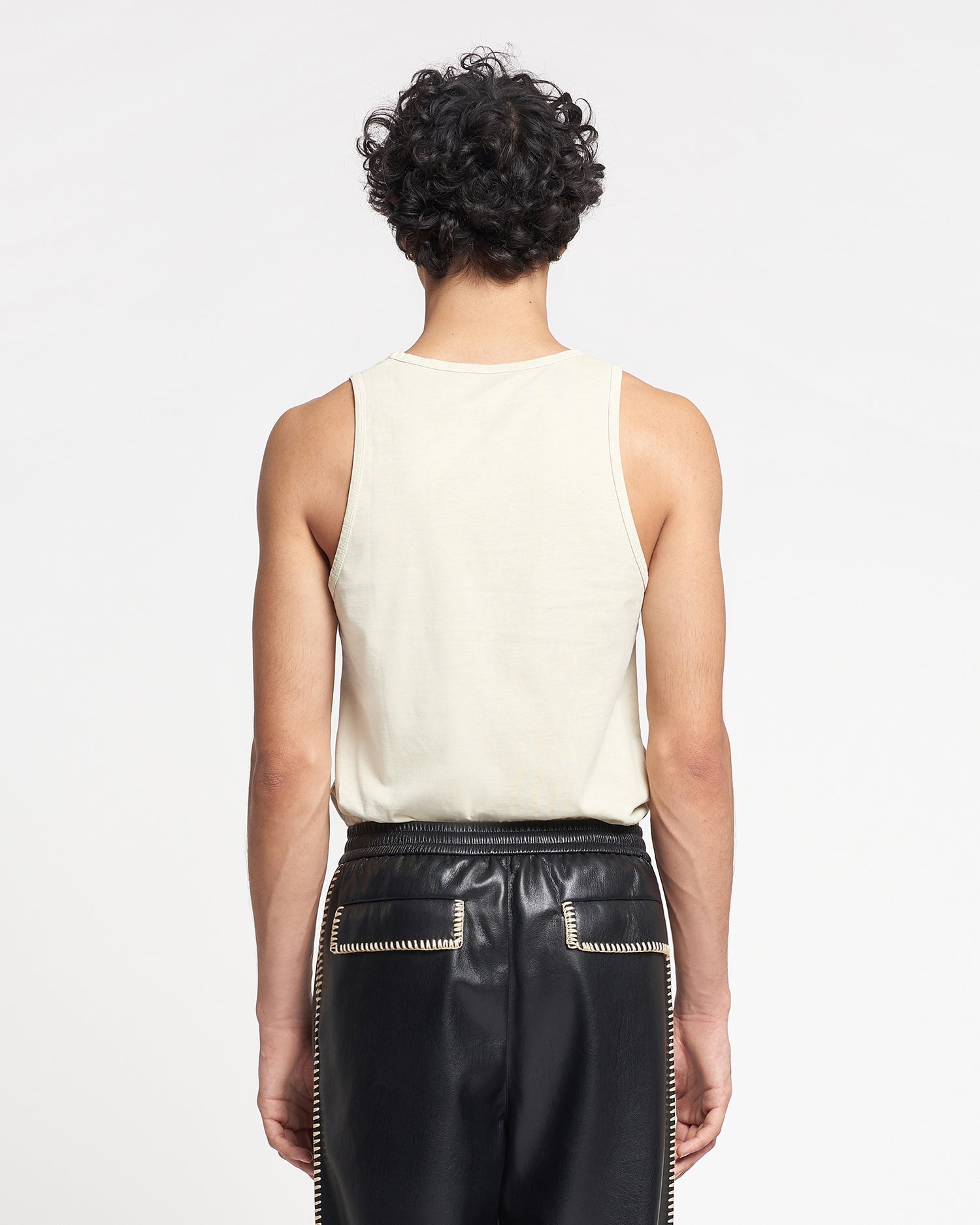 Mens | Aziz Organically Grown Cotton Tank Top | Shell