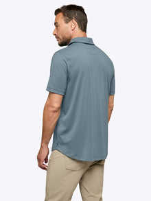 Mens | AO Polo | Signature-Fit PYCA Pro | Naples Blue