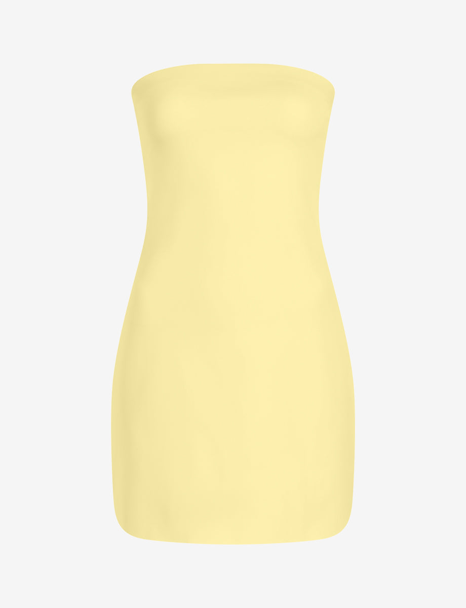 Neoprene Mini Tube Dress::Sun::Main
