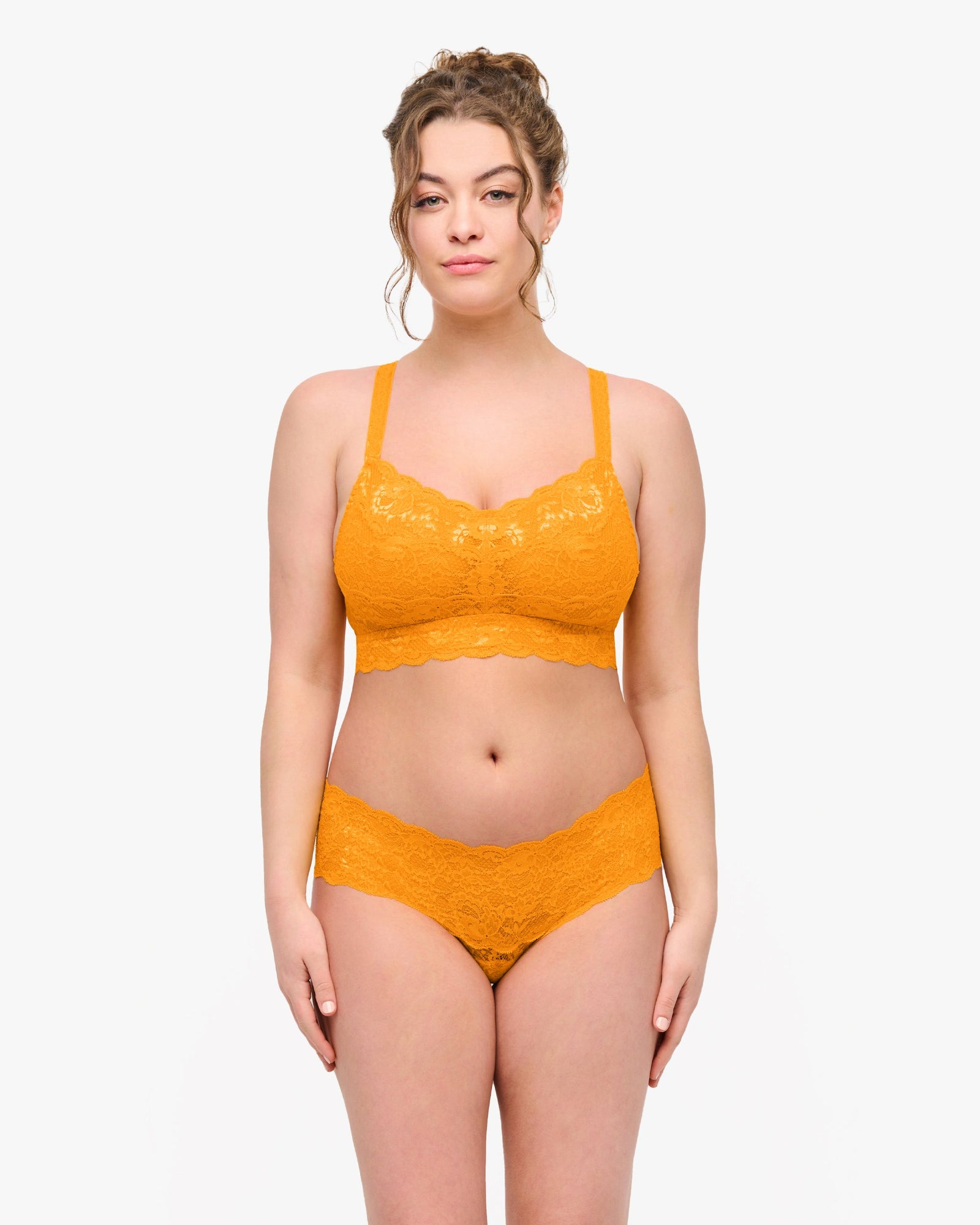 Orange Bralette - Never Say Never Curvy Sweetie Bralette