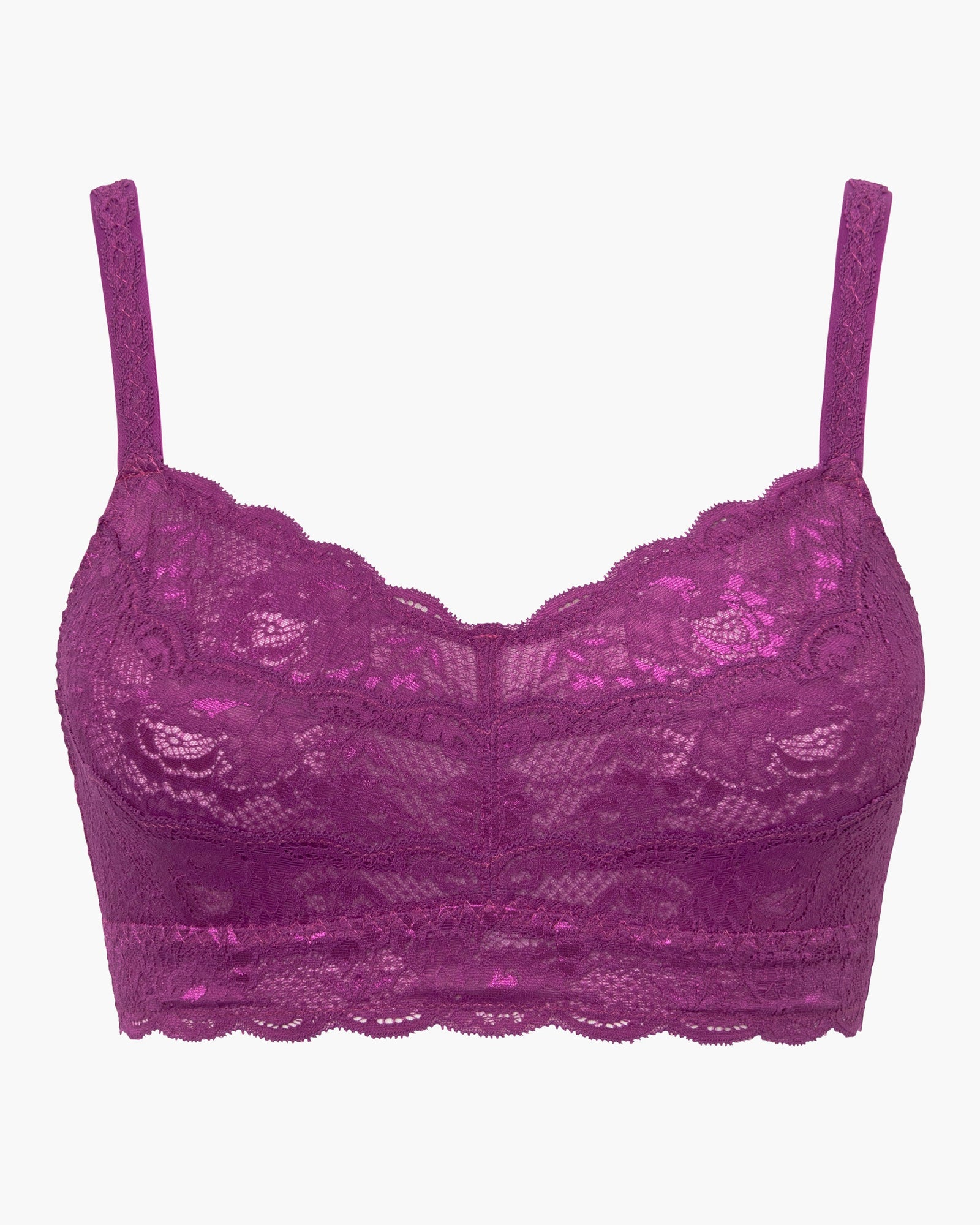 Purple Bralette - Never Say Never Curvy Sweetie Bralette