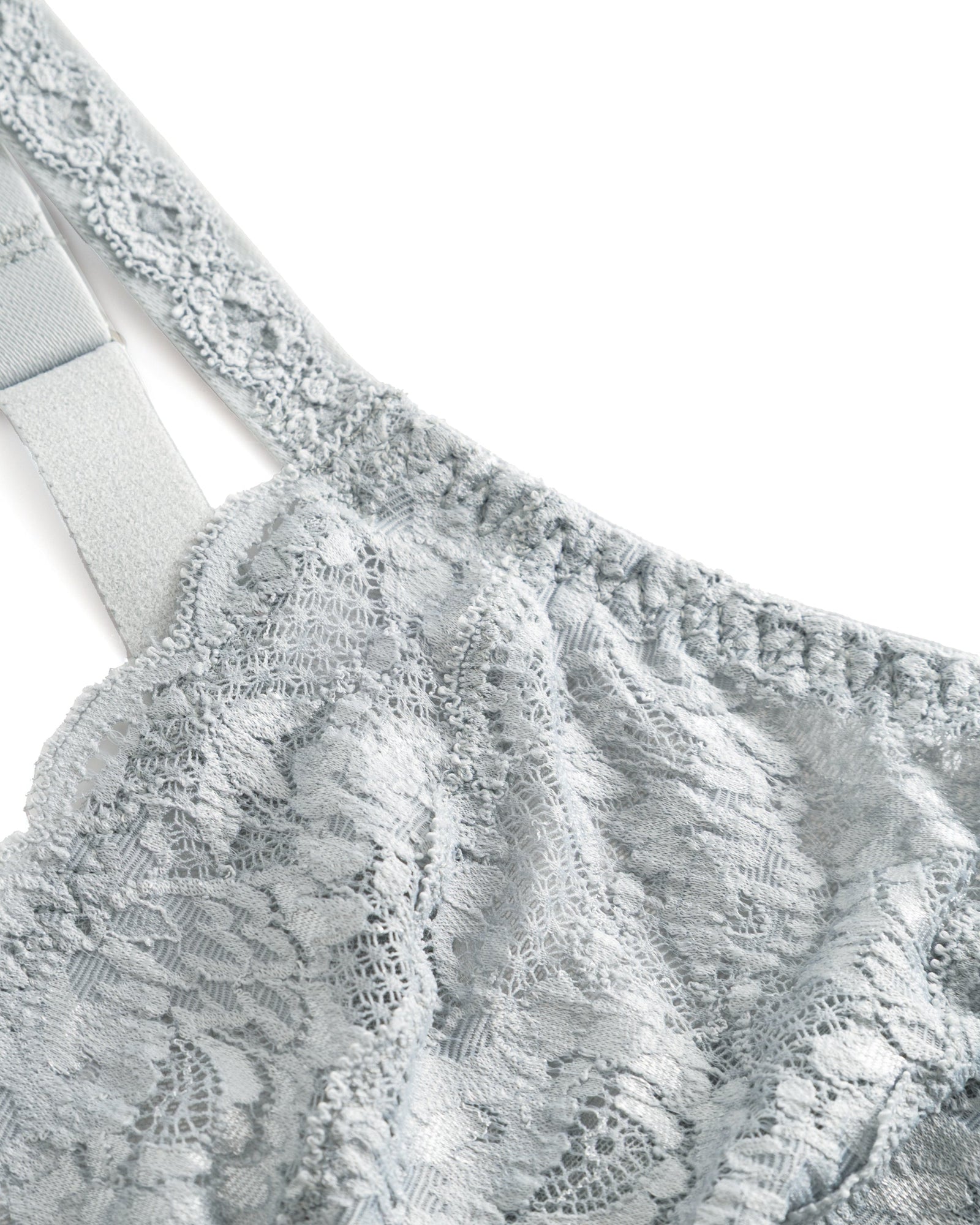 Gray Bralette - Never Say Never Curvy Sweetie Bralette