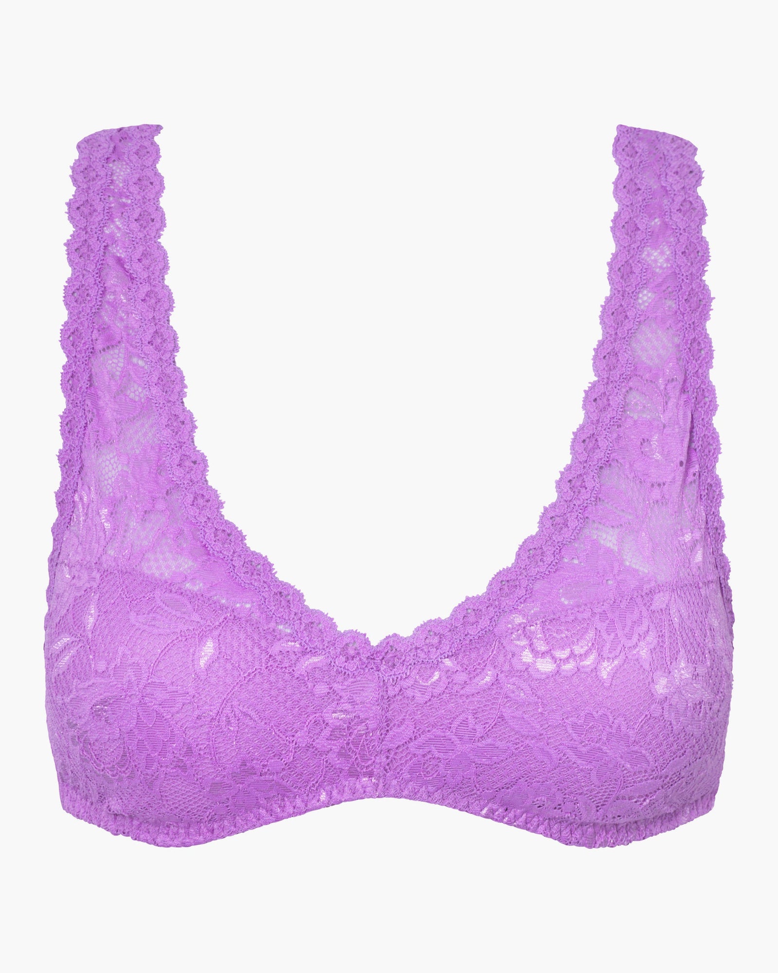 Purple Bralette - Never Say Never Racie Racerback Bralette