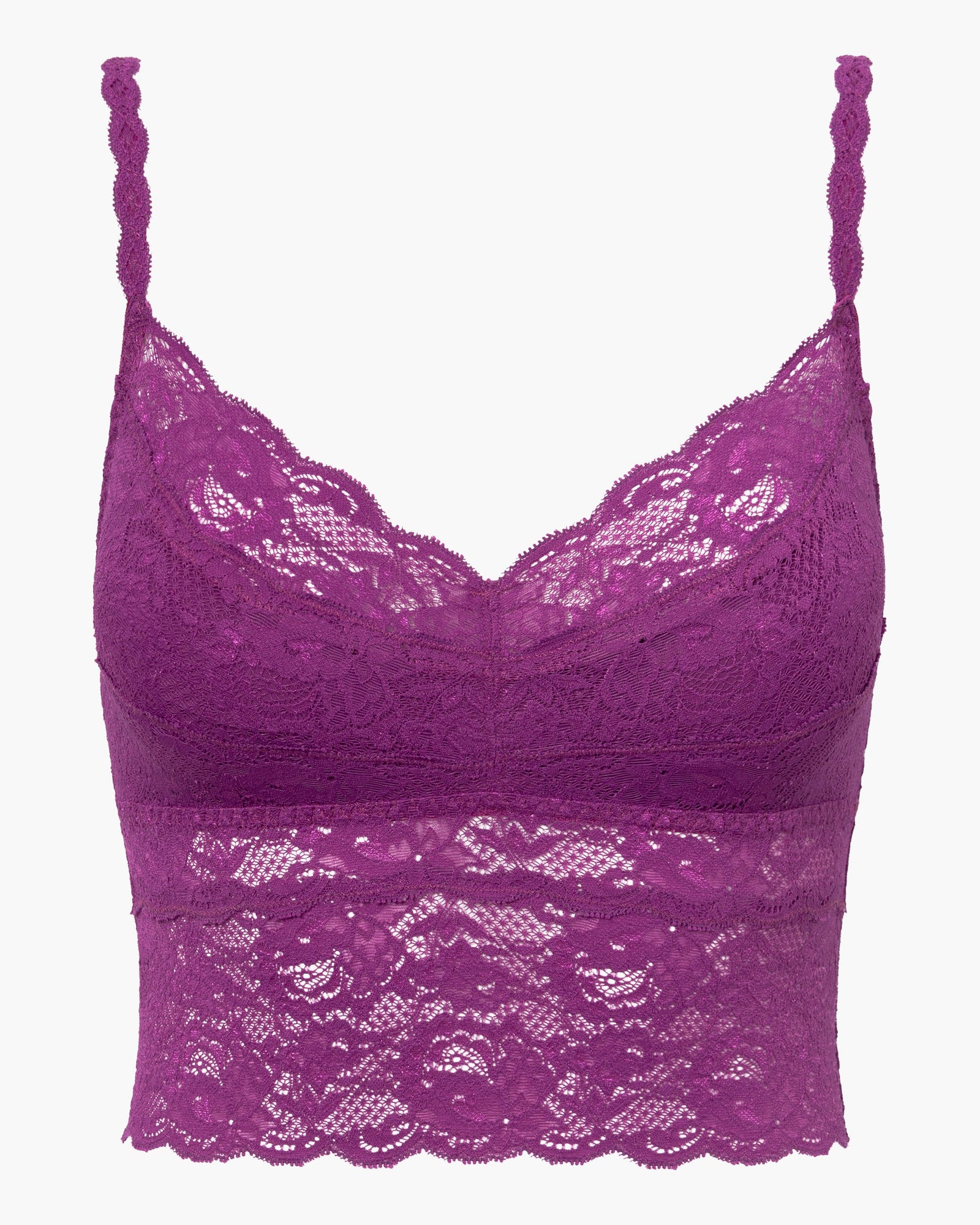 Purple Camisole - Never Say Never Crop Cami