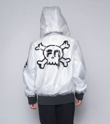 Kid | Milky Hooded Bomber Jacket | Milky