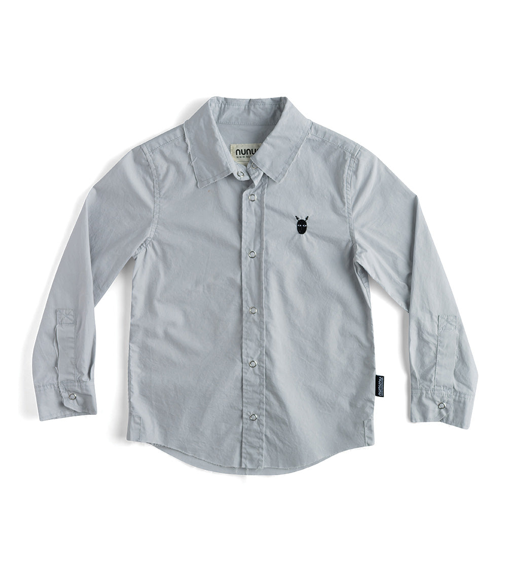 Kid | Dress Up Shirt | Ice Grey