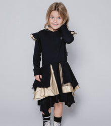 Kid | Bling Layered Dress | Black