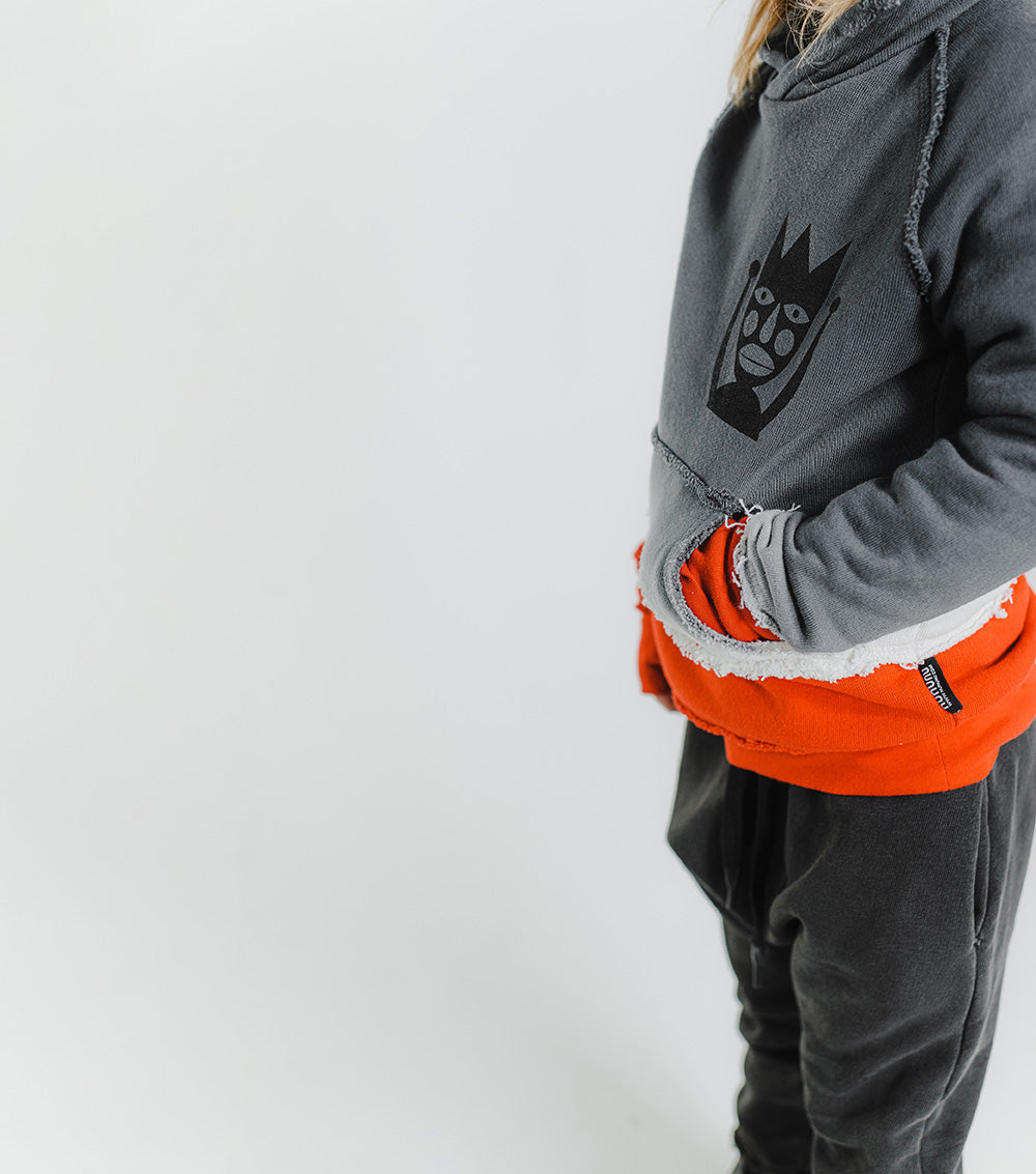 Kid | Fire Place Hoodie | Tie Dye