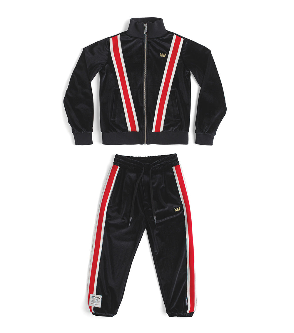 Kid | Disco Velvet Set | Black