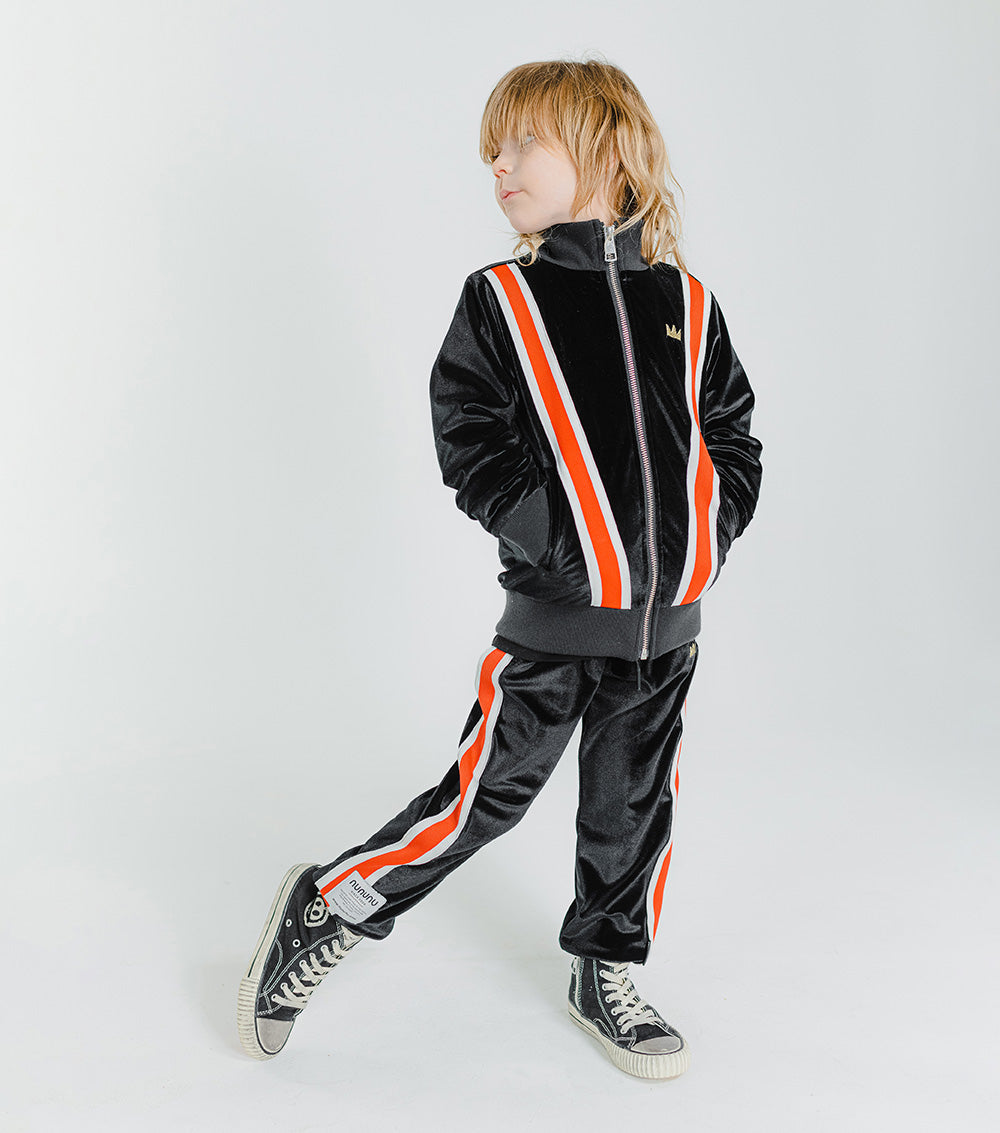 Kid | Disco Velvet Set | Black