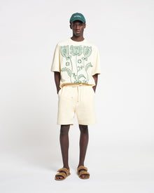 Doxxi Organically Grown Cotton Shorts | Creme