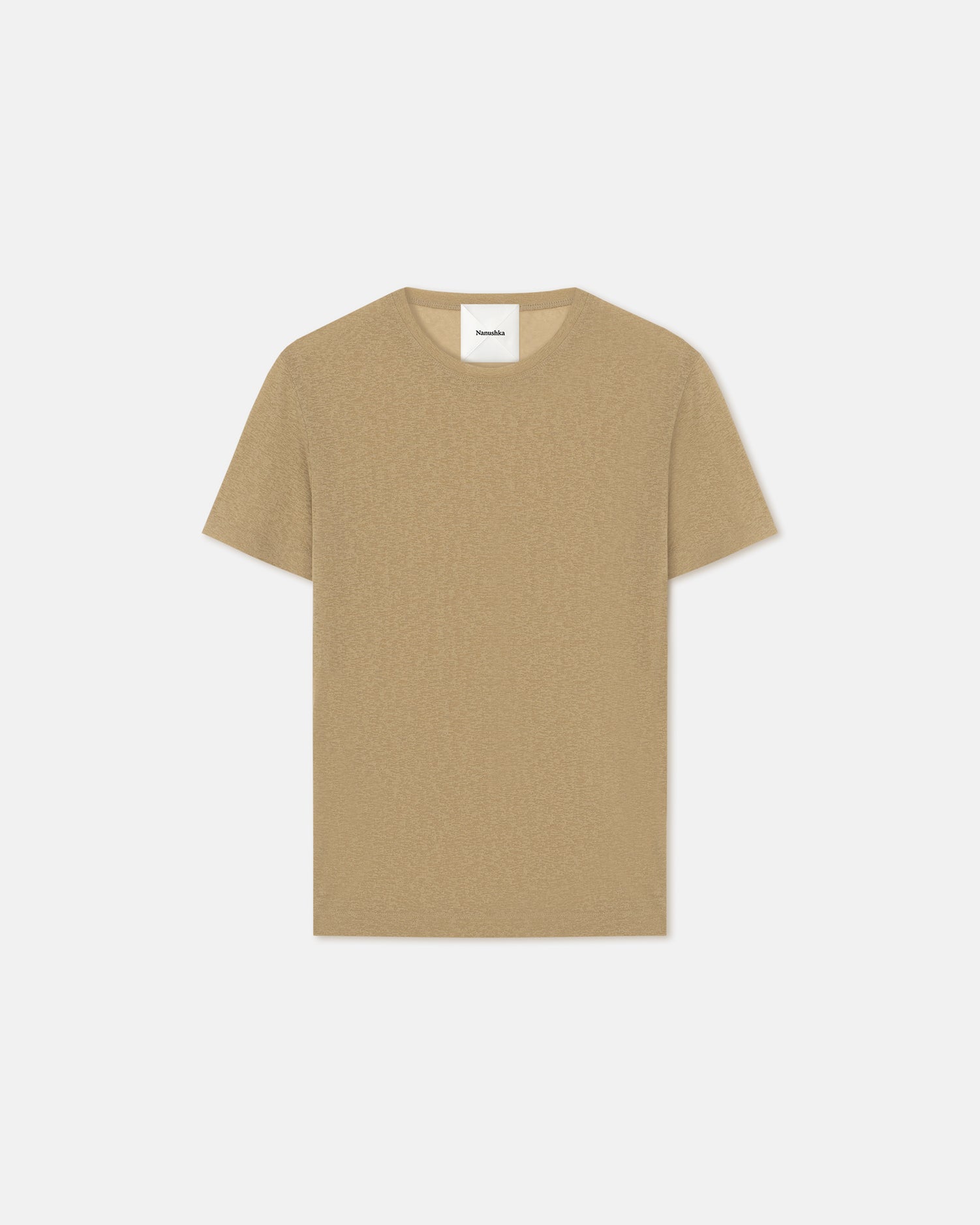 Mens | Jenno Mesh-Jersey T-Shirt | Pale Olive