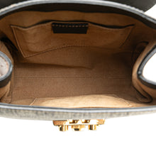 Gucci | Pre-Owned GG Supreme Padlock Backpack | Brown/Beige/BlackBlack