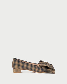 Color: Brown/Black Check