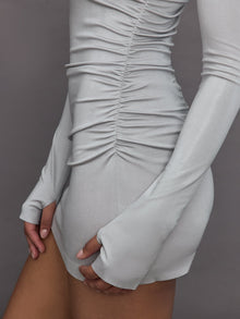 Long Sleeve Turtleneck Pickleball Dress | Dove