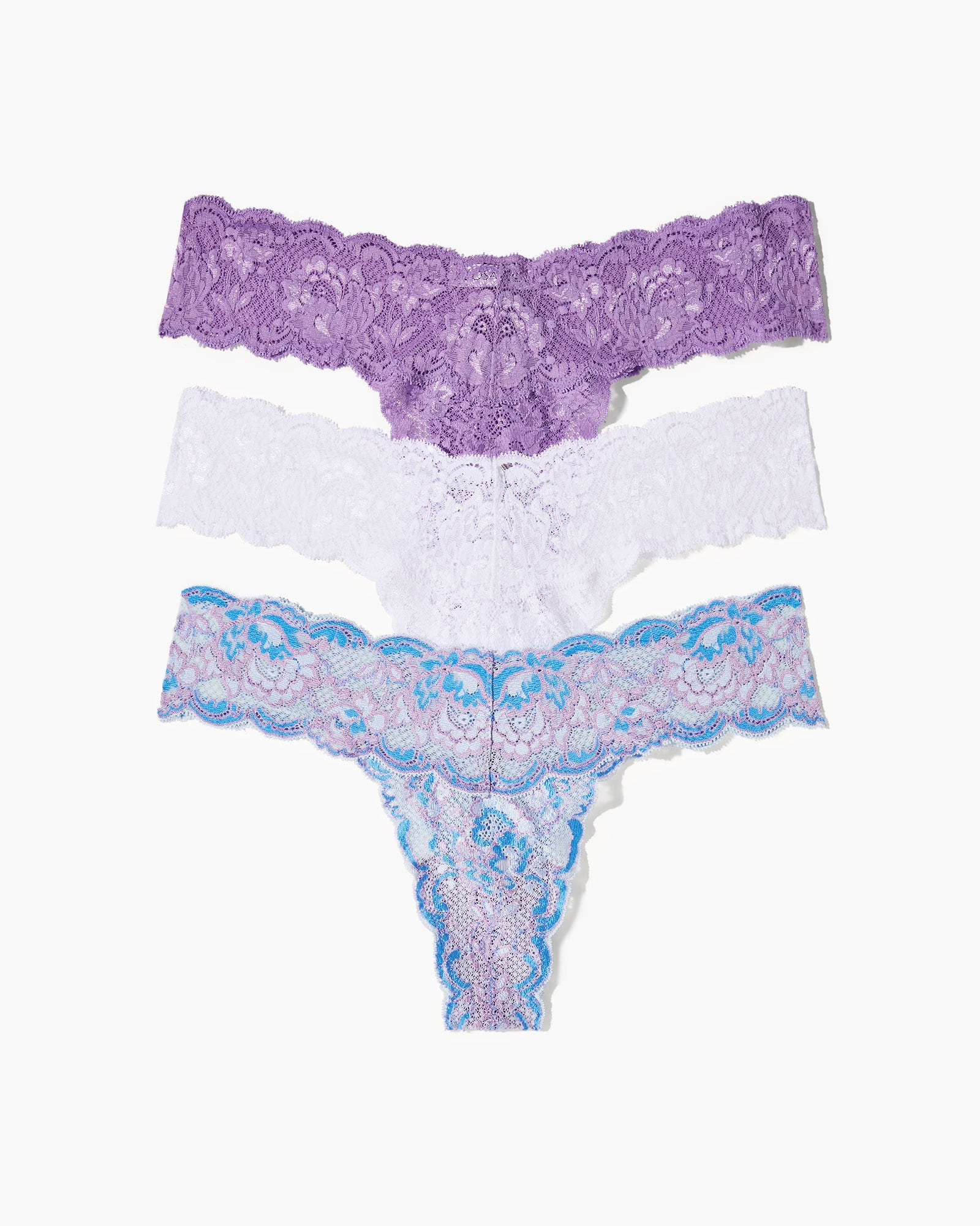 Multi Thong - Never Say Never 3 Pack Cutie Thong