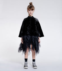 Kid | Drama Much? Velvet Cape | Black