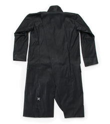 Kid | Wax Military Coat | Black