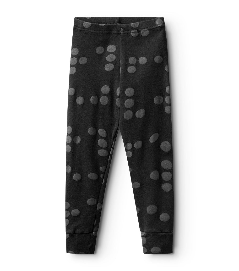 Kid | Braille Leggings | Black