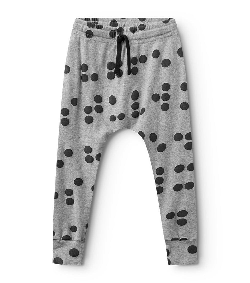 Kid | Light Braille Baggy Pants | Heather Grey