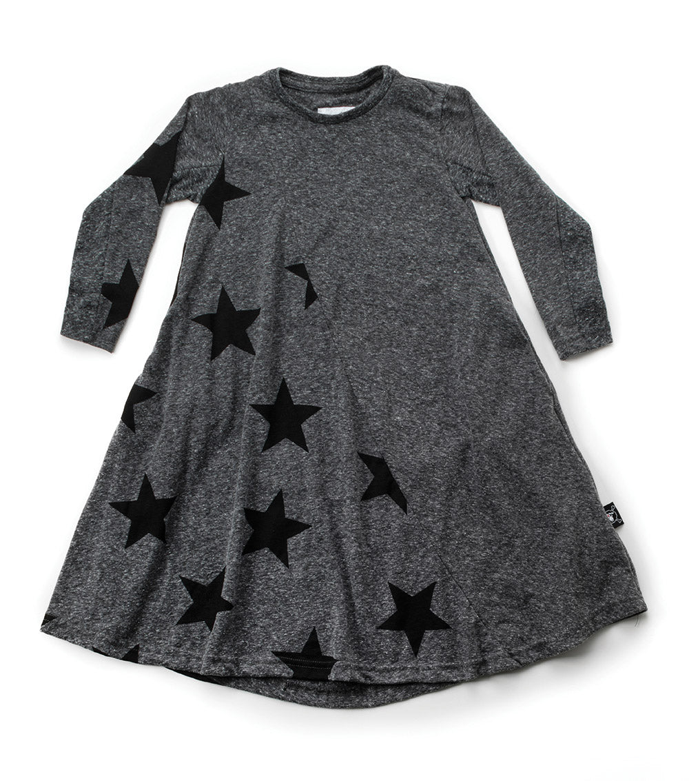 Kid | Star 360 Dress | Charcoal Grey
