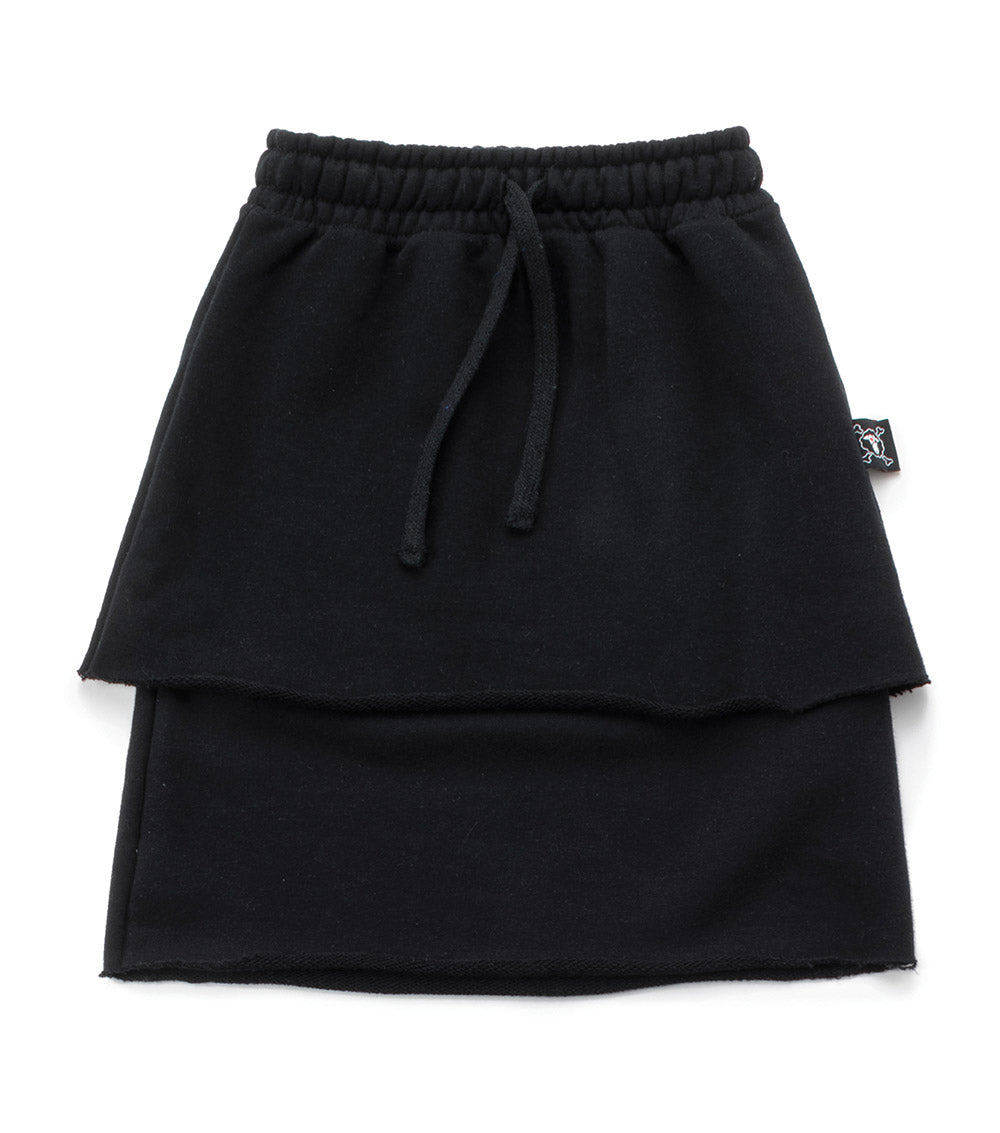Kid | Layered Skirt | Black