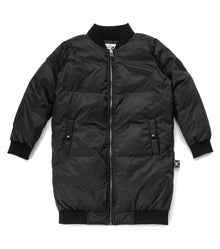 Kid | Down Bomber Coat | Black
