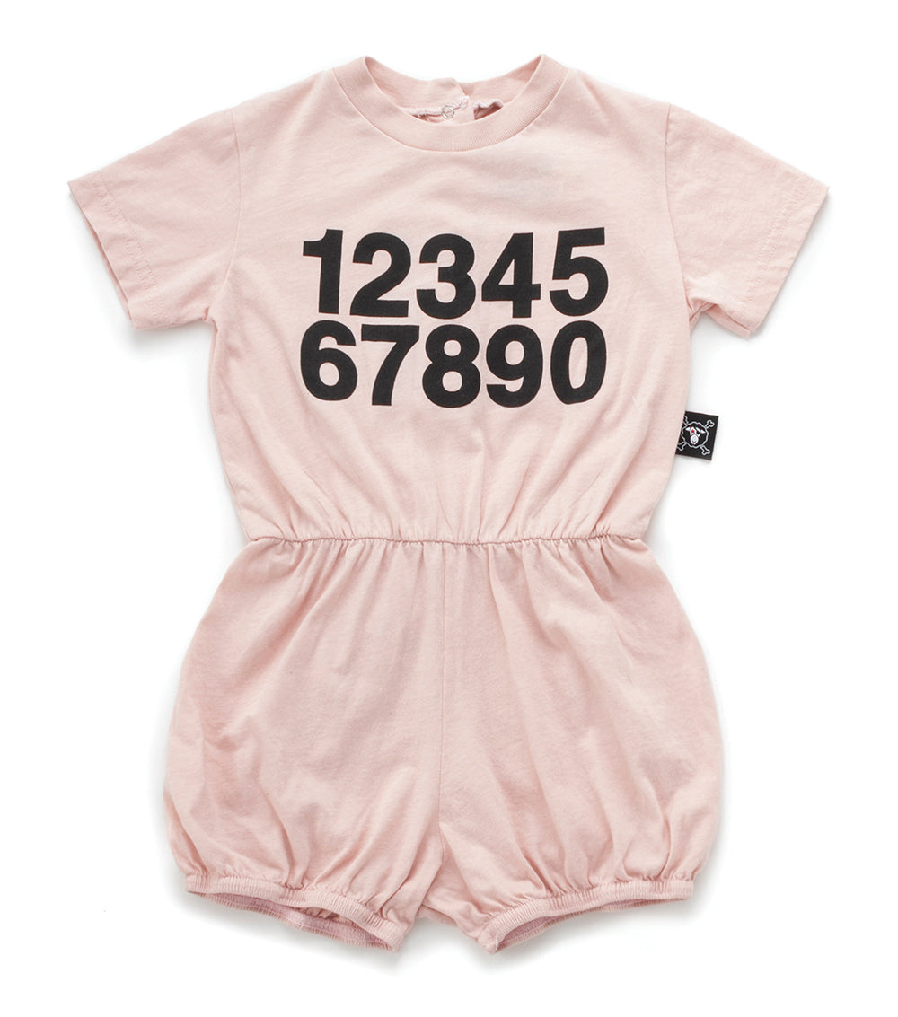 Kid | Countup Yoga Overall | Powder Pink