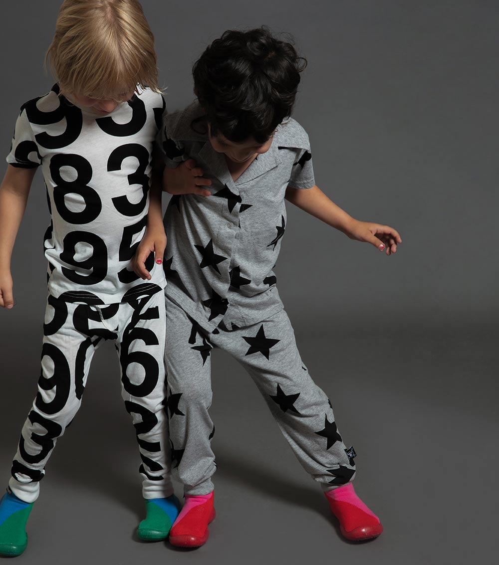 Kid | Numbered Loungewear | White